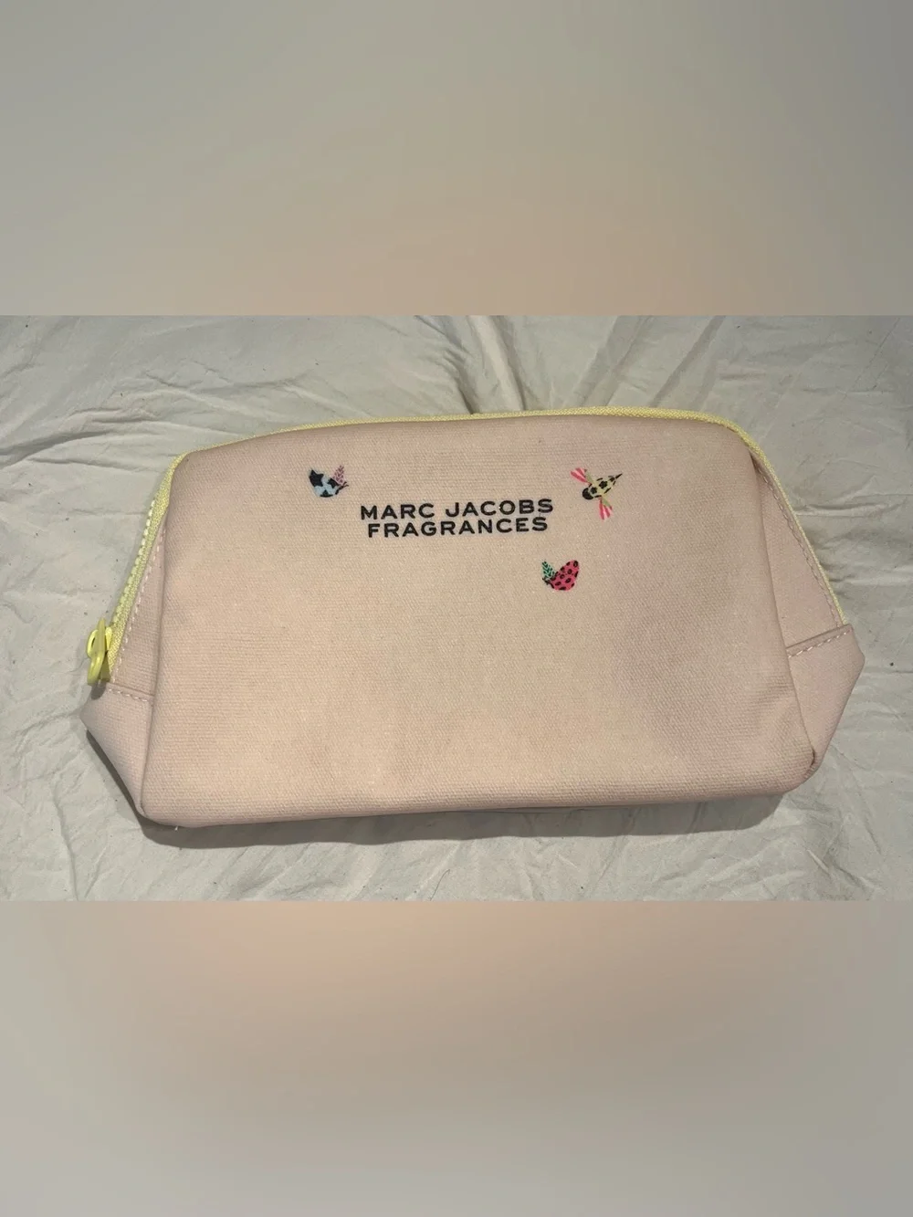 marc jacobs fragrances makeup/travel/toiletries bag